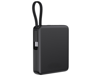 Изображение №7 | Внешний аккумулятор с подсветкой лого «Nex», 5000 мАч (черный)