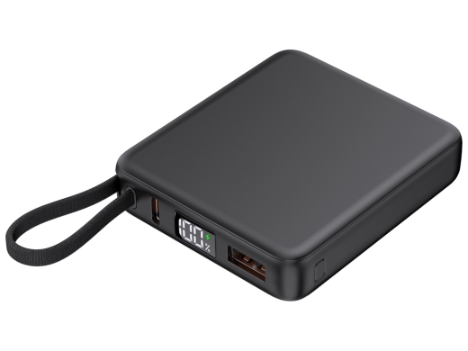 Изображение №2 | Внешний аккумулятор с подсветкой лого «Nex», 5000 мАч (черный)