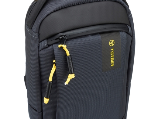 Изображение №6 | Рюкзак на одно плечо «ВОЯЖ» (серый)