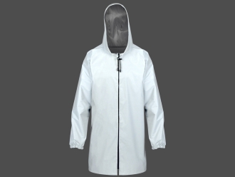 Изображение №2 | Дождевик светоотражающий «Sunny reflector» с чехлом XS-S (серый светоотражающий)