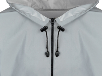 Изображение №5 | Дождевик светоотражающий «Sunny reflector» с чехлом XS-S (серый светоотражающий)
