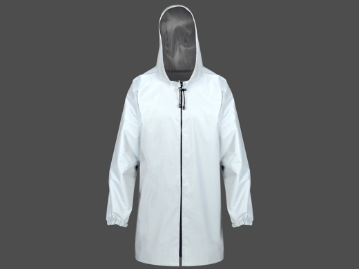 Изображение №2 | Дождевик светоотражающий «Sunny reflector» с чехлом XS-S (серый светоотражающий)