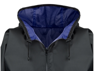 Изображение №6 | Дождевик «Bi-color» унисекс M/L (синий классический/черный)