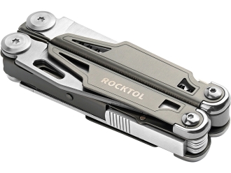 Изображение №7 | Мультитул Rocktol 19 в 1 с титановыми ручками (серый титановый)