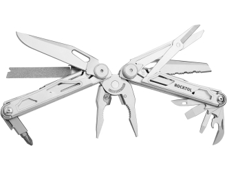 Изображение №2 | Мультитул Rocktol 29 в 1 со сменными резцами и пилой (серебристый)