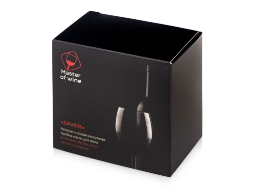 Изображение №8 | Автоматическая вакуумная пробка - насос для вина «Saver» (черный)