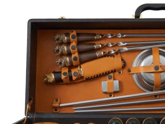 Изображение №11 | Подарочный набор (темно-коричневый/рыжий)