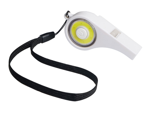 Изображение №1 | Свисток с фонариком «Oxi» (белый)