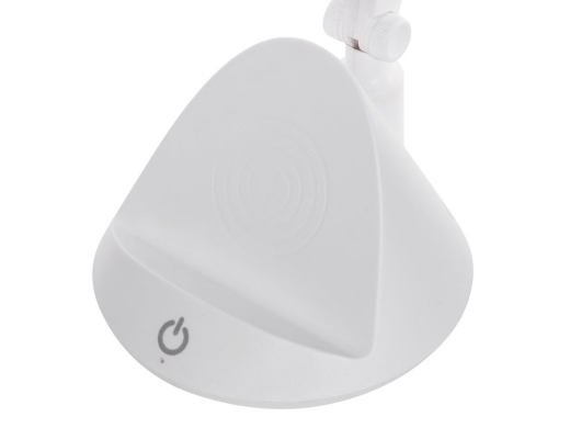 Изображение №6 | Настольный светильник с функцией беспроводной зарядки «Bendy» (белый)