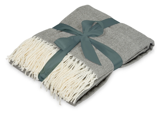 Изображение №1 | Плед акриловый «Dapple» 160 х 210 см (холодный серый)