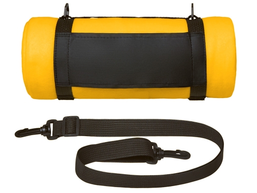 Изображение №5 | Плед «Нежность» с ремешком на плечо (желтый)