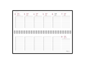 Изображение №2 | Планинг датированный «Sidney Nebraska» на 2025 год (синий)