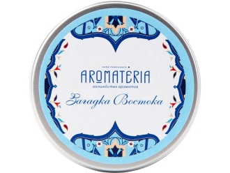 Изображение №7 | Набор: платок «Арабески» и свеча «Загадка Востока» (синий)