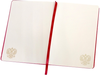 Изображение №3 | Блокнот «Москва-Кремль-Фаберже» (красный)