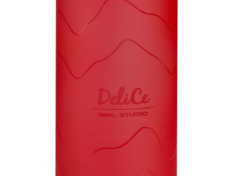 Изображение №3 | Стеклянная бутылка с бамбуковой крышкой «Foggy»,  с УФ-печатью (красный)