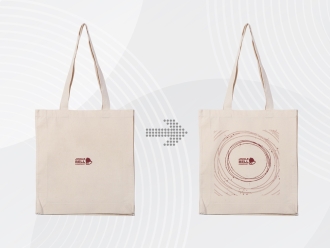 Изображение №1 | Сумка «Donny» с полноцветной печатью DTF (натуральный)