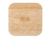 Изображение №4 | Eмкость для хранения «Flake» с гравировкой (бежевый, натуральный)