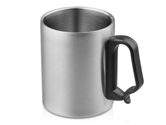 Изображение №1 | Стальная кружка с двойными стенками «Climber Max», 450 мл (черный)