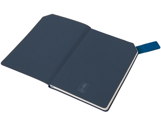 Изображение №6 | Блокнот А5 с магнитным клапаном в гибкой обложке «Chaplin» (синий)