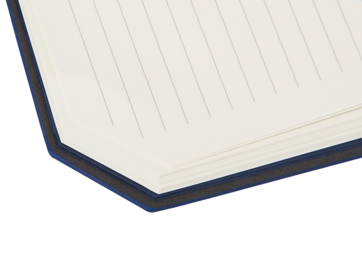 Изображение №10 | Блокнот А5 с магнитным клапаном в гибкой обложке «Chaplin» (синий)