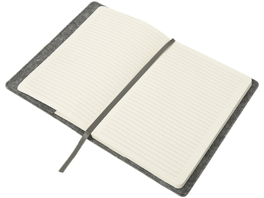 Изображение №9 | Двустороннее портфолио А5 «Felt» (серый)