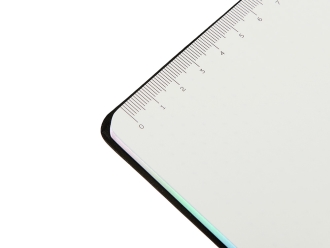 Изображение №6 | Блокнот А5 в гибкой обложке «Fellini» с голографическим срезом (черный)