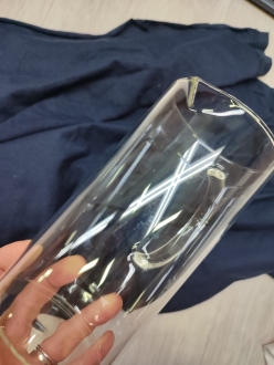 Изображение №10 | Стеклянный заварочный чайник «Gunfu» (прозрачный, черный)