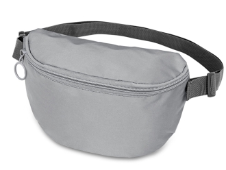 Изображение №1 | Светоотражающая сумка на пояс «Neo Reflector» (серый светоотражающий)