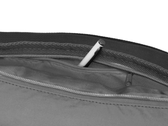 Изображение №4 | Светоотражающая сумка на пояс «Neo Extra Reflect» (серый светоотражающий)