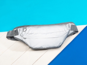 Изображение №9 | Светоотражающая сумка на пояс «Neo Extra Reflect» (серый светоотражающий)