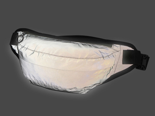 Изображение №2 | Светоотражающая сумка на пояс «Neo Extra Reflect» (серый светоотражающий)