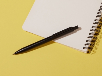 Изображение №5 | Ручка металлическая шариковая «Groove M Recy» (черный)