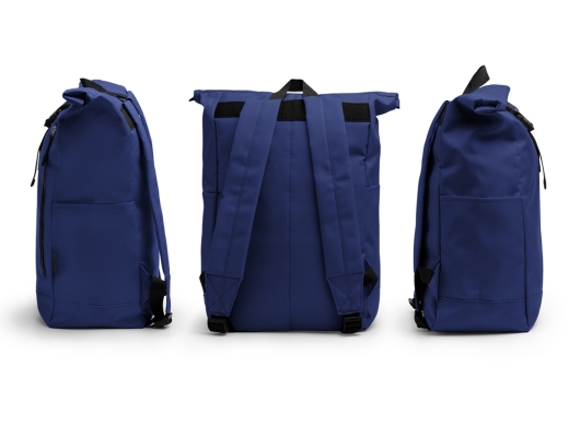 Изображение №5 | Рюкзак DRONTE из переработанного пластика (темно-синий)