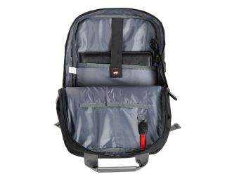 Изображение №9 | Рюкзак «Fabio» для ноутбука 15.6” (черный/серый)