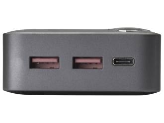 Изображение №6 | Внешний аккумулятор «Mild Pro» c быстрой зарядкой QC/PD, металлик soft-touch, 20 000 mAh (серый)