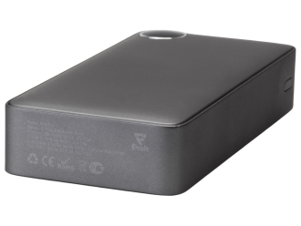 Изображение №7 | Внешний аккумулятор «Mild Pro» c быстрой зарядкой QC/PD, металлик soft-touch, 20 000 mAh (серый)