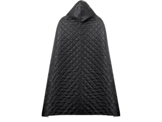 Изображение №7 | Плед-пончо 2-в-1 «Cappy» с капюшоном и мешком (черный)