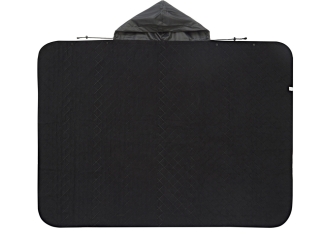 Изображение №8 | Плед-пончо 2-в-1 «Cappy» с капюшоном и мешком (черный)