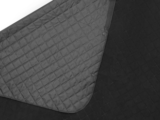 Изображение №10 | Плед-пончо 2-в-1 «Cappy» с капюшоном и мешком (черный)