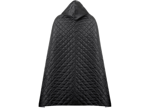 Изображение №7 | Плед-пончо 2-в-1 «Cappy» с капюшоном и мешком (черный)