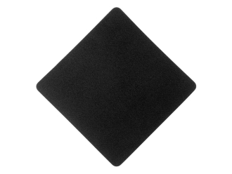 Изображение №1 | Патч «Ромб», nubuk (черный)