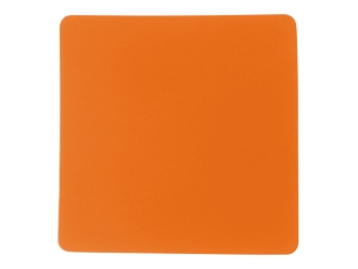 Изображение №1 | Патч «Квадрат», soft-touch (оранжевый)