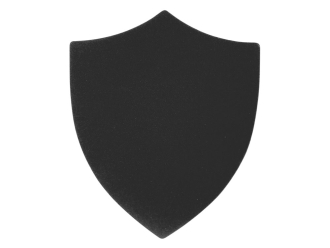 Изображение №1 | Патч «Щит», nubuk (черный)