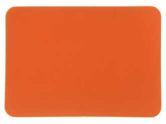 Изображение №1 | Патч «Прямоугольный», soft-touch (оранжевый)