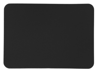 Изображение №1 | Патч «Прямоугольный», nubuk (черный)