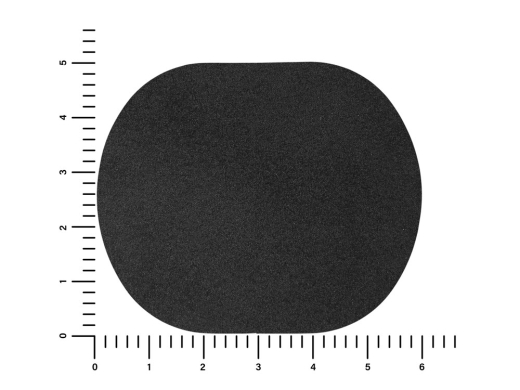 Изображение №2 | Патч «Овал», nubuk (черный)