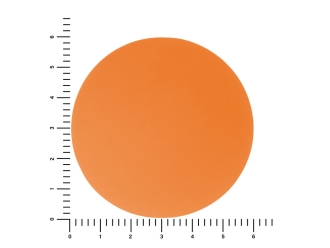 Изображение №2 | Патч «Круг», soft-touch (оранжевый)