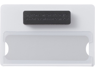 Изображение №2 | Магнитный пластиковый бейдж (белый)