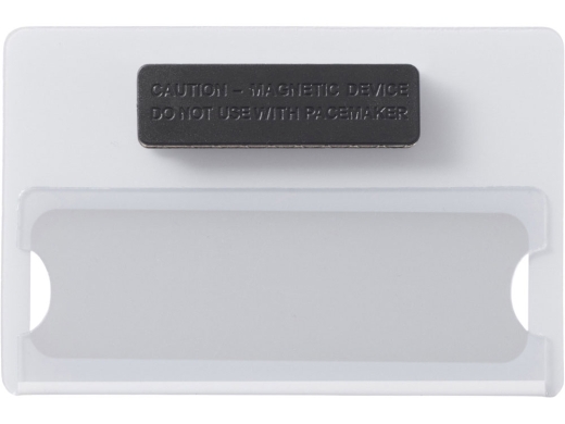 Изображение №2 | Магнитный пластиковый бейдж (белый)