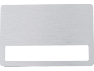 Изображение №1 | Магнитный металлический бейдж (серебристый)